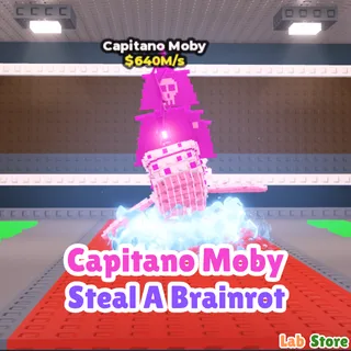 Candy Capitano Moby - STEAL A BRAINROT ( Pre Order )