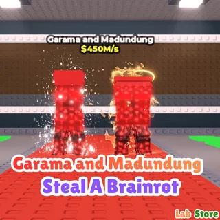 Cursed Garama and Madundung - STEAL A BRAINROT (Pre Order) 