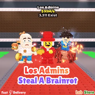 Los Admins - STEAL A BRAINROT (Pre Order) 