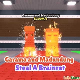 10x Lava Garama and Madundung - STEAL A BRAINROT (Pre Order) 