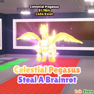 Divine Celestial Pegasus - STEAL A BRAINROT ( Pre Order ) 