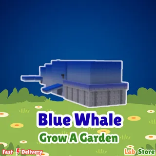 Blue Whale - GROW A GARDEN