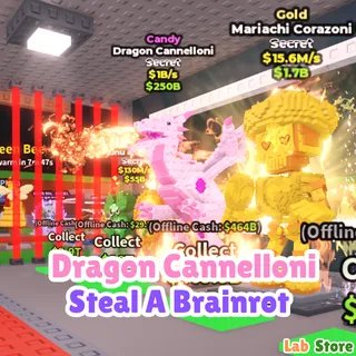 Candy Dragon Cannelloni - STEAL A BRAINROT