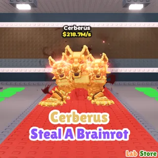Gold Cerberus - STEAL A BRAINROT