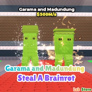 10x Rainbow Garama and Madundung - STEAL A BRAINROT (Pre Order) 