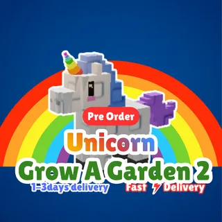 3X Unicorn - Grow A Garden 2