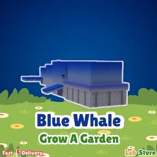Blue Whale - GROW A GARDEN