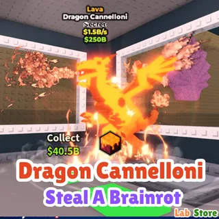 Lava Dragon Cannelloni - STEAL A BRAINROT