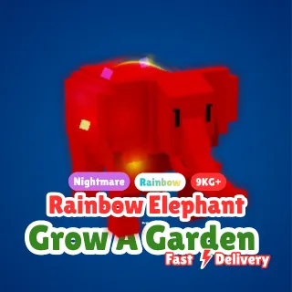RBH Nightmare Elephant 9kg+ - GROW A GARDEN
