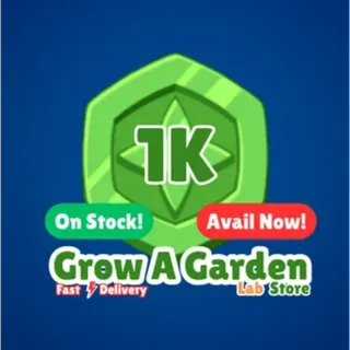 1K TOKEN - GROW A GARDEN ( On Stock ) 