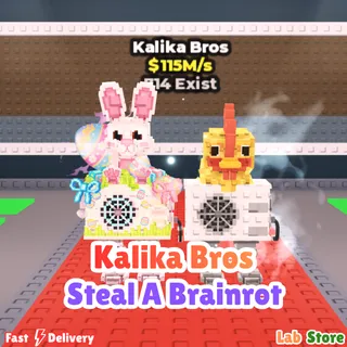 Kalika Bros - STEAL A BRAINROT (Pre Order) 