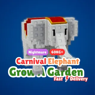 Nightmare Carnival Elephant Horseman (60KG+)