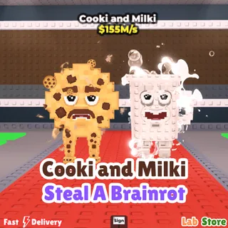 Cooki and Milki - STEAL A BRAINROT (Pre Order) 