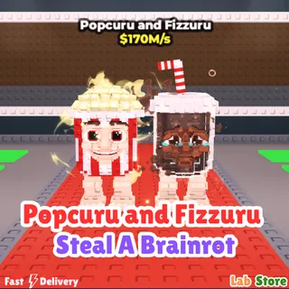 Popcuru and Fizzuru - STEAL A BRAINROT (Pre Order) 