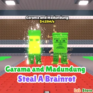 10x Radioactive Garama and Madundung - STEAL A BRAINROT (Pre Order) 