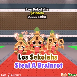 Los Sekolahs - STEAL A BRAINROT (Pre Order) 