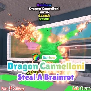 Rainbow Dragon Cannelloni - STEAL A BRAINROT