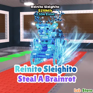 Diamond Reinito Sleighito - STEAL A BRAINROT ( Pre Order ) 