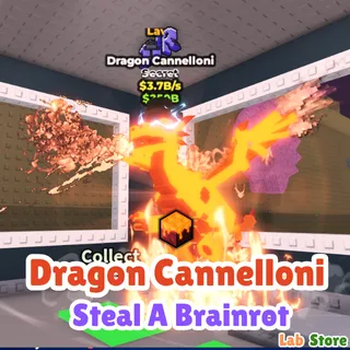 Lava Dragon Cannelloni ( 3.7B )- STEAL A BRAINROT