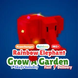 RBH HyperHunger Elephant (9KG+) - GROW A GARDEN