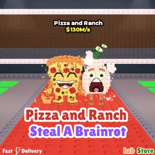 Pizza and Ranch - STEAL A BRAINROT (Pre Order) 