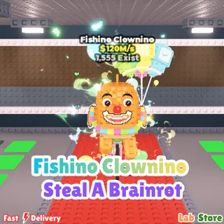 Fishino Clownino - STEAL A BRAINROT (Pre Order) 