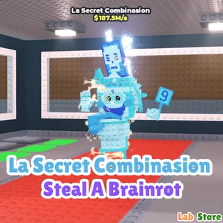 Diamond La Secret Combinasion - STEAL A BRAINROT ( Pre Order ) 