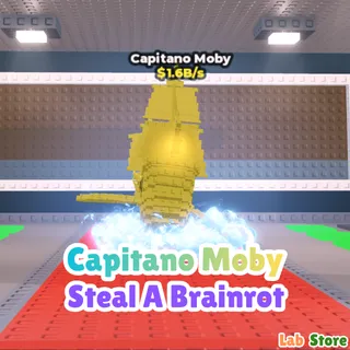 Rainbow Capitano Moby - STEAL A BRAINROT ( Pre Order ) 