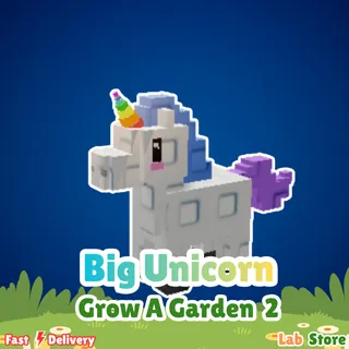 10x Big Unicorn - Grow A Garden 2