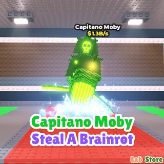 Cursed Capitano Moby - STEAL A BRAINROT ( Pre Order )