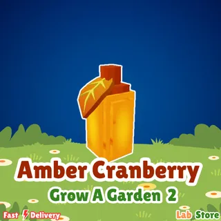 1k Amber Cranberry - Grow A Garden 2