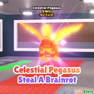 Lava Celestial Pegasus - STEAL A BRAINROT ( Pre Order ) 