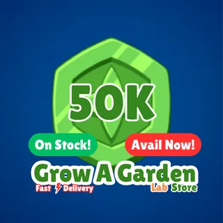 50K TOKEN - GROW A GARDEN ( On Stock )