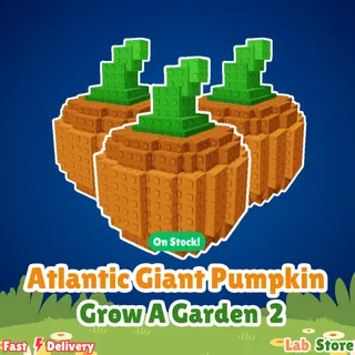 1K Atlantic Giant Pumpkin Seed - Grow A Garden 2