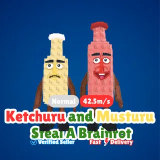 Ketchuru and Musturu - STEAL A BRAINROT