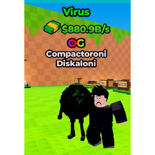 Kick a Lucky Block: Virus Compactoroni Diskaloni