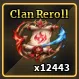 Clan Rerolls (10,000x)