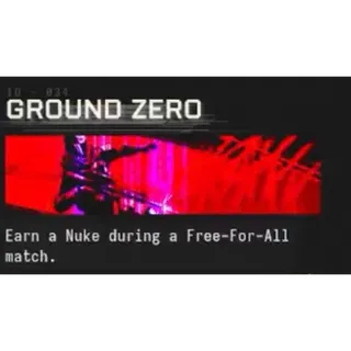 MW4 Free for all Nuke calling card