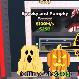 Spooky and pumpky