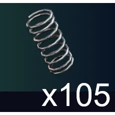 105 x Steel Springs