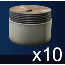 10 x Arc Synthetic Resin 