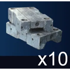 10 x Arc Performance Steel