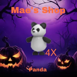 🎃 4X Panda Adopt Me