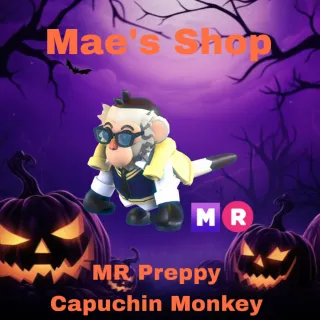 🎃 MR Preppy Capuchin Monkey