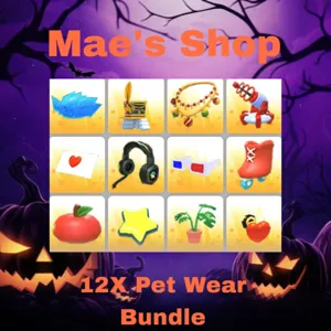 🎃 12X Pet Wear Bundle