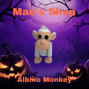🎃 Albino Monkey