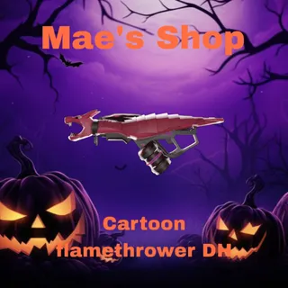 Cartoon flamethrower DH