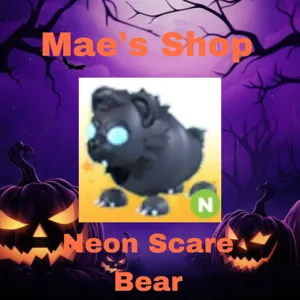 Neon ScareBear