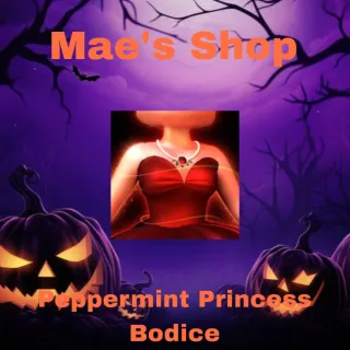 🎃 Peppermint Princess Bodice