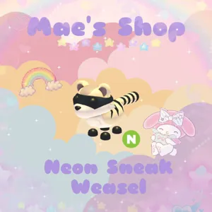 ⭐️ Neon Sneak Weasel